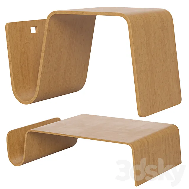 Harrison Coffee Table 3D Model