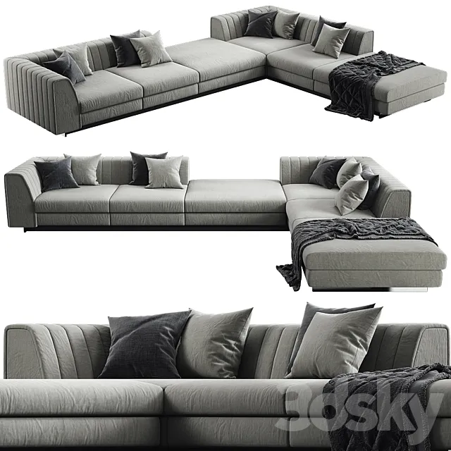 Harry modular sofa 3DModel