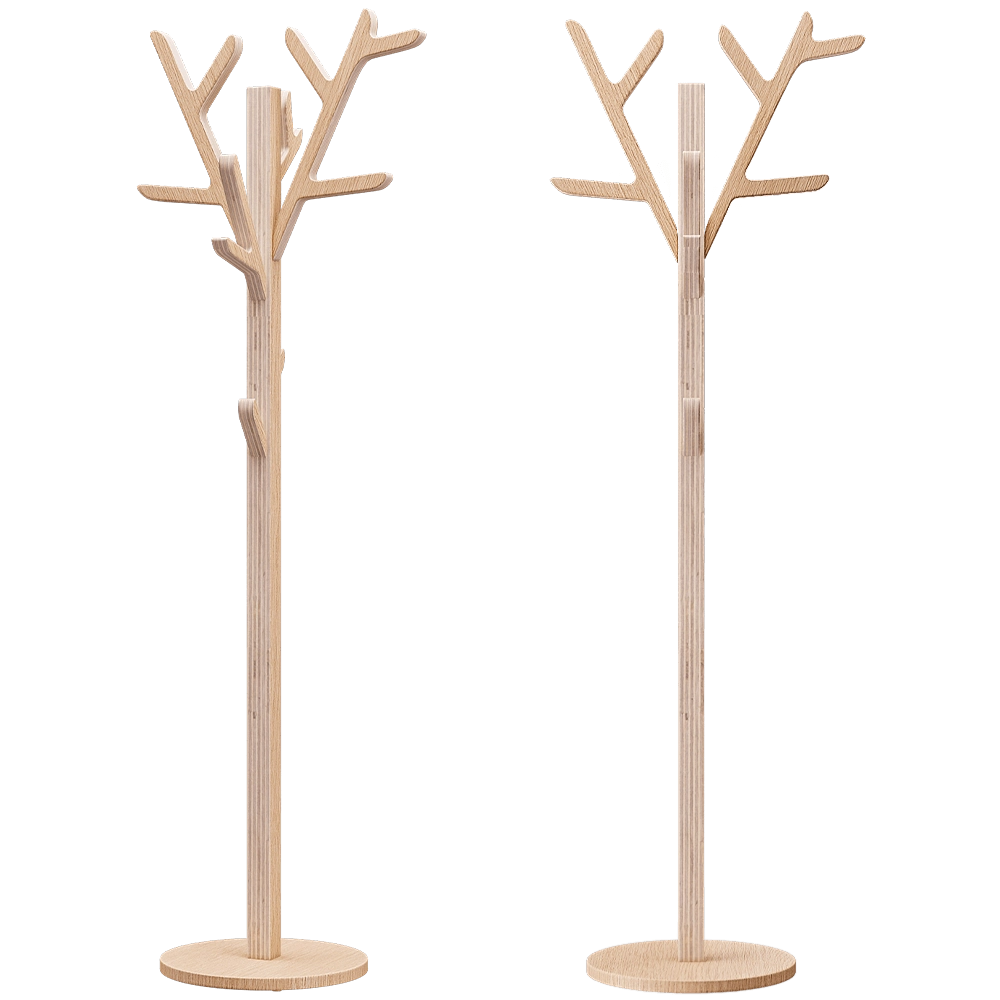 Hartô - Coat rack Ambroise 3D Model