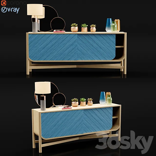 Hartô marius sideboard 3DModel