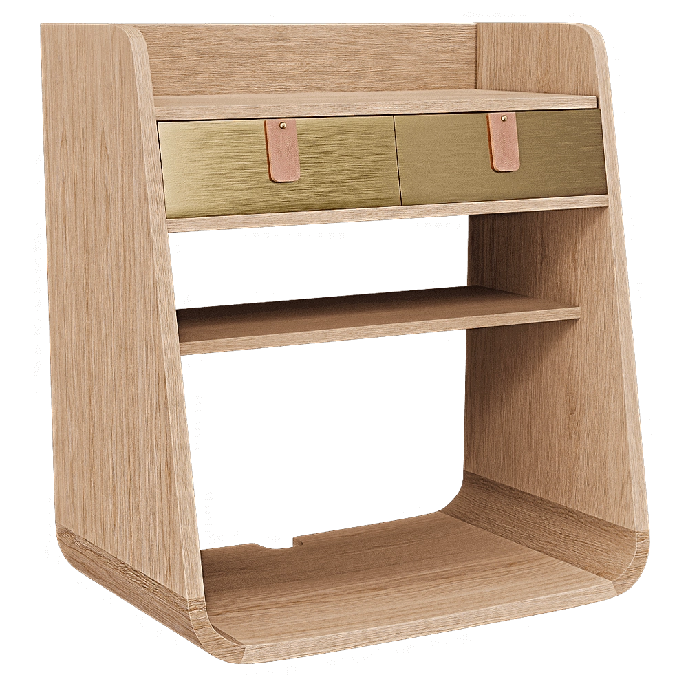 Hartô - Nightstand Suzon 3D Model