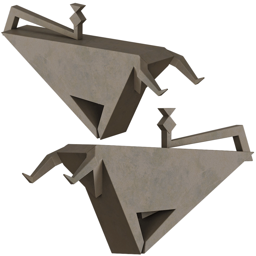 Harutyun Karapetyan  - Sculpture Bull 3D Model