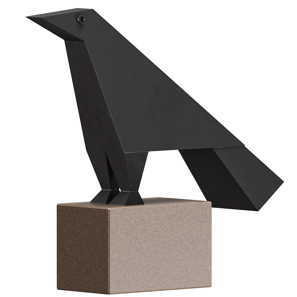 Harutyun Karapetyan  - Sculpture Raven 3D Model