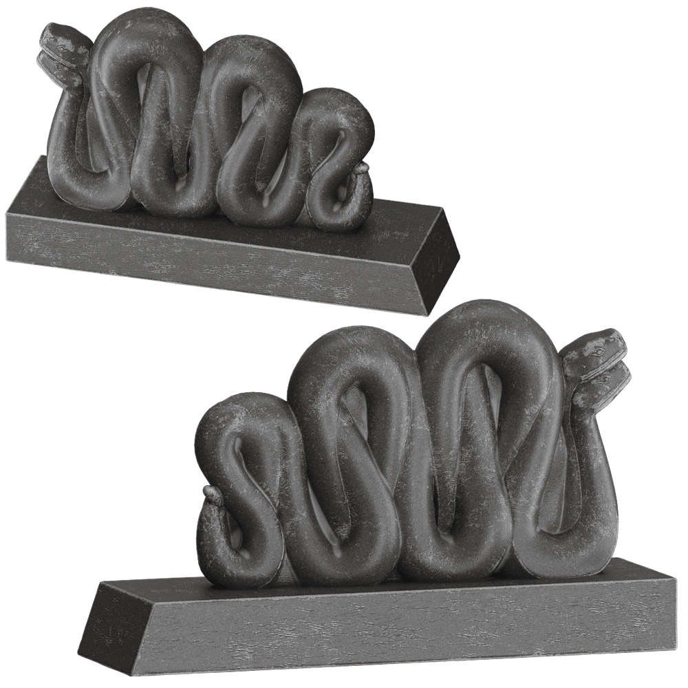 Harutyun Karapetyan  - Sculpture Snake 3D Model