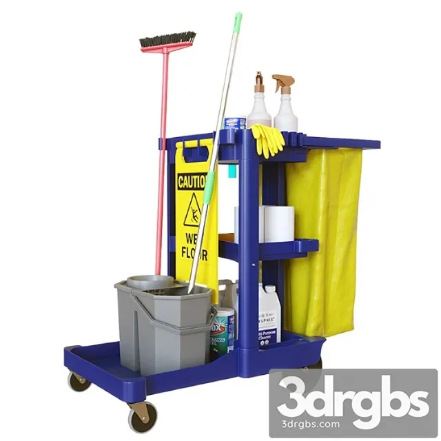 Harvest cart 3D Model Free