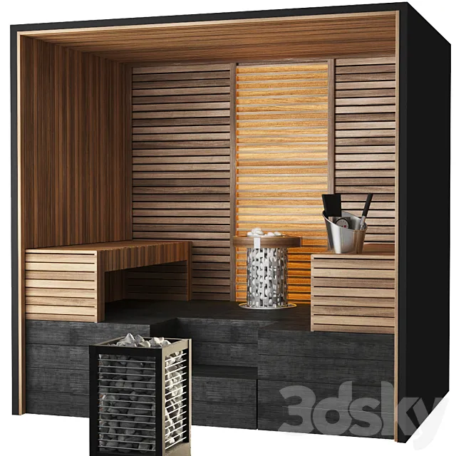Harvia sauna 3DModel