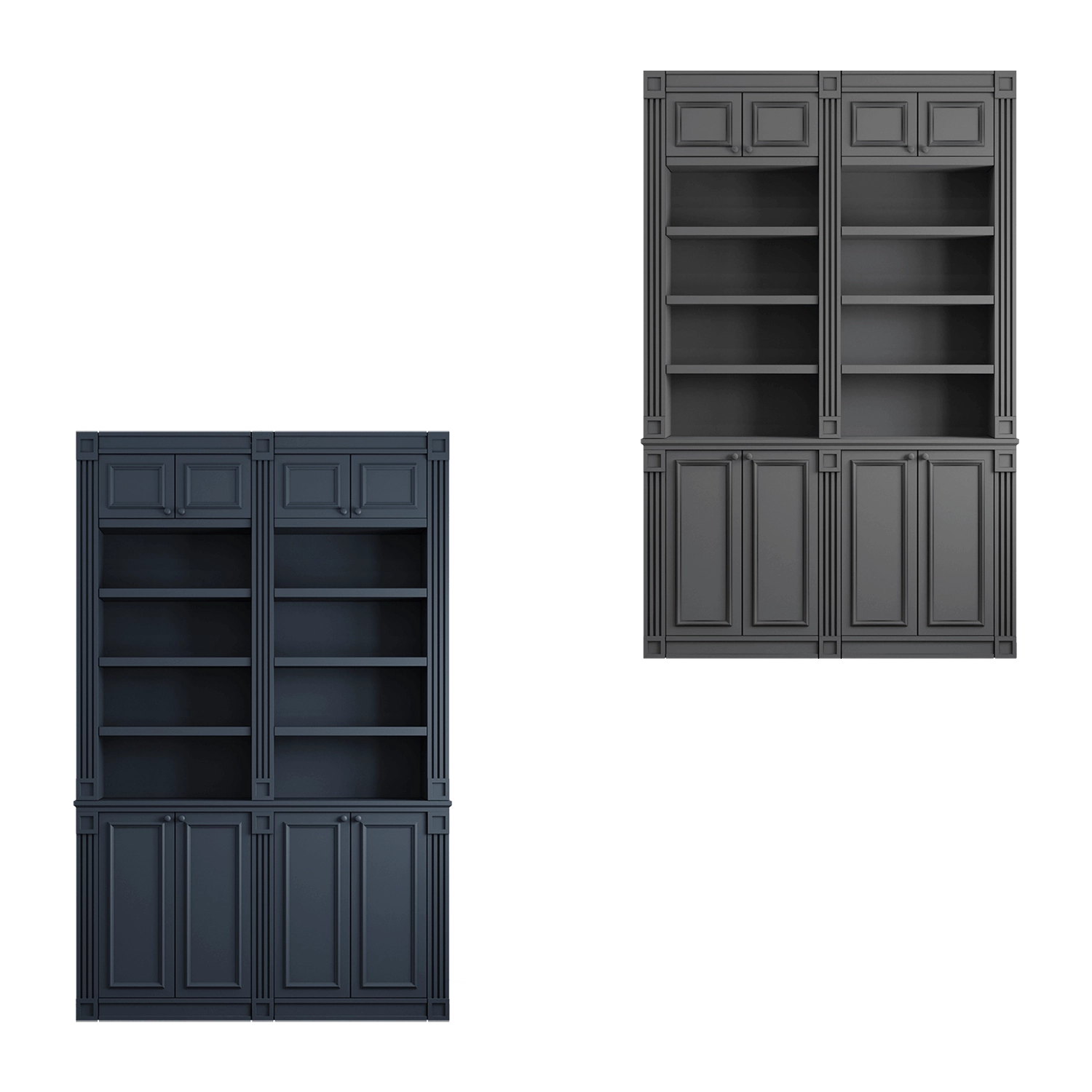 Hasan Guner - Bookcase 3D Model