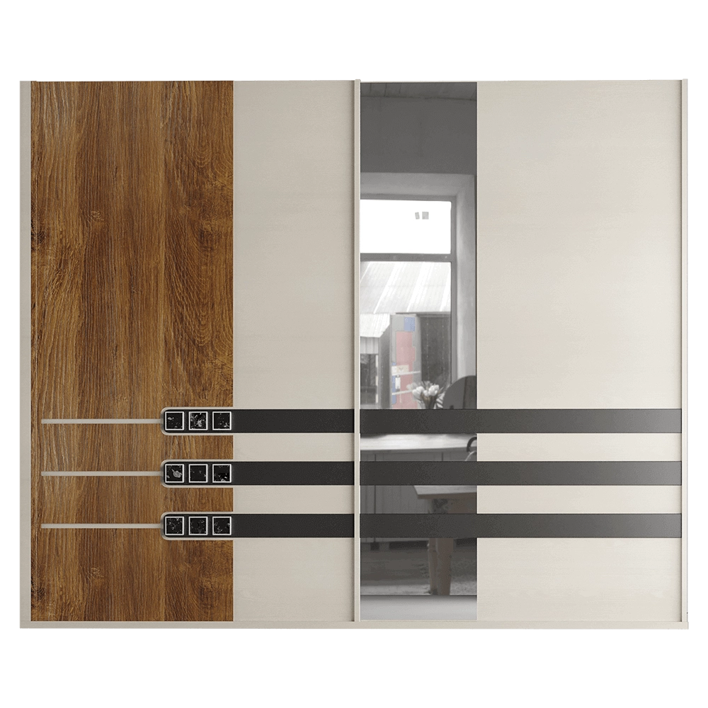 Hasan Guner - Wardrobe with sliding door 3D Model