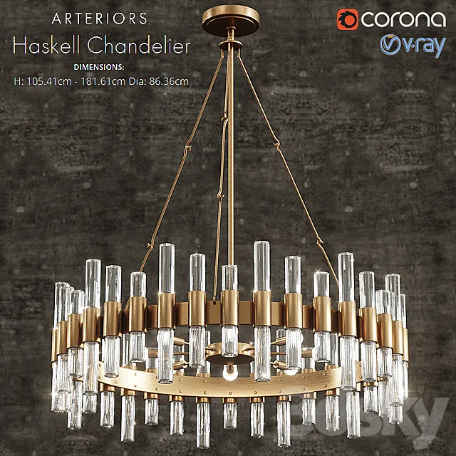 haskell Chandelier 3DModel