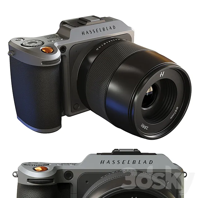 Hasselblad X1D2 3D Model