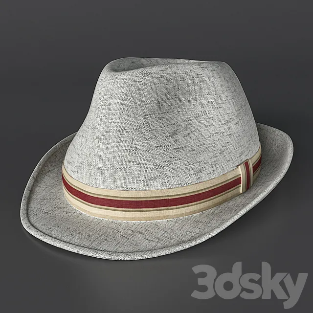 Hat. Canoe 3DModel