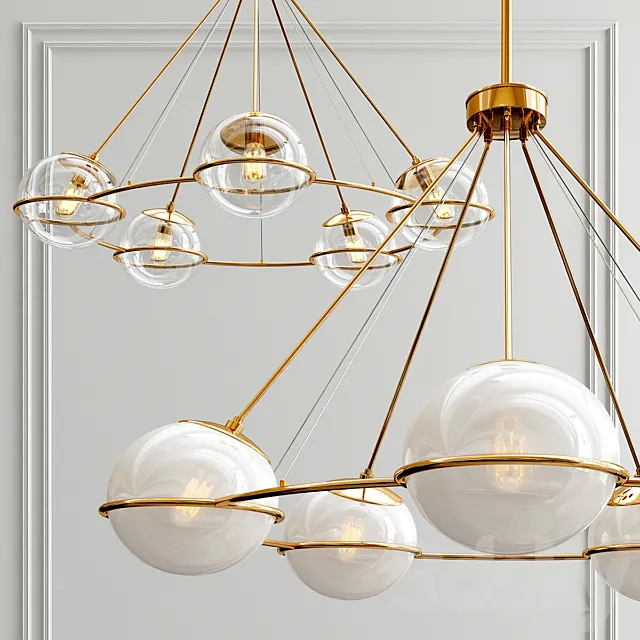 Hathoway chandelier 3D Model
