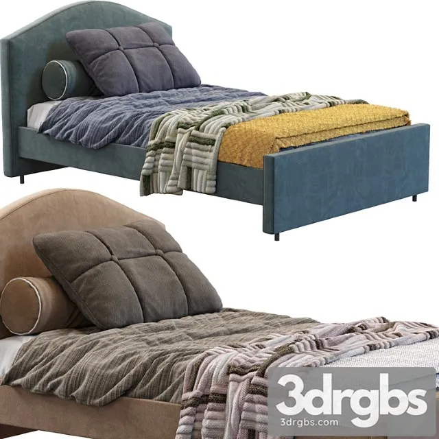 Hauga Bed by Ikea 3D Model Free