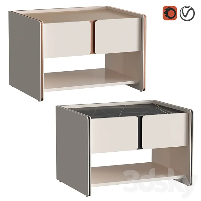 Havasu I bedside table 3DModel