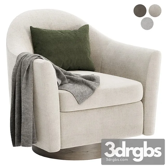 Haven swivel armchair