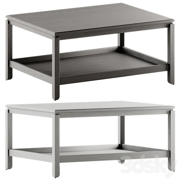 Havsta Coffee Table by Ikea 3D Model Free