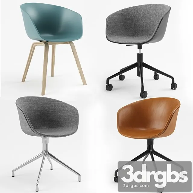 Hay aac about a chair 2 3D Model Free