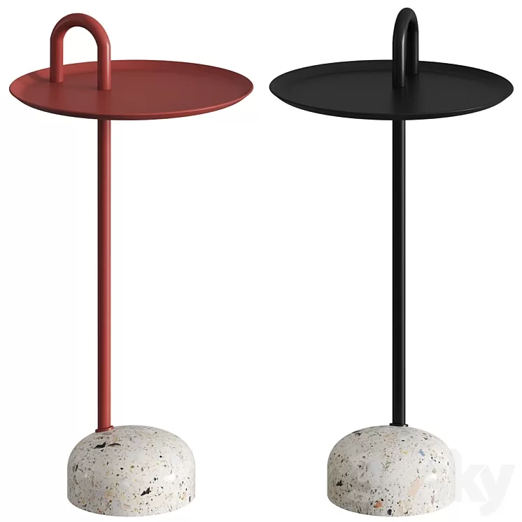 Hay Bowler Coffee Tables 3D Model