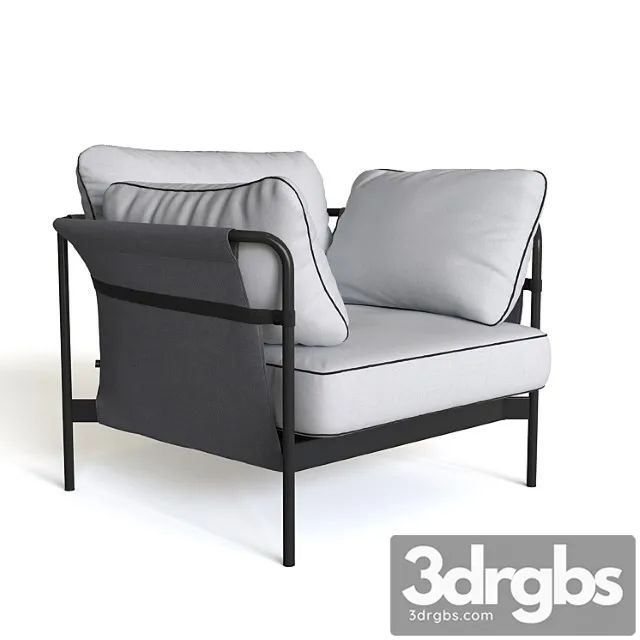 Hay can 1 seater armchair 3D Model Free