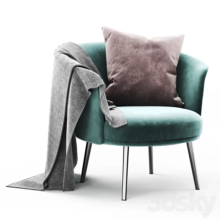 Hay Dorso Chair 3D Model