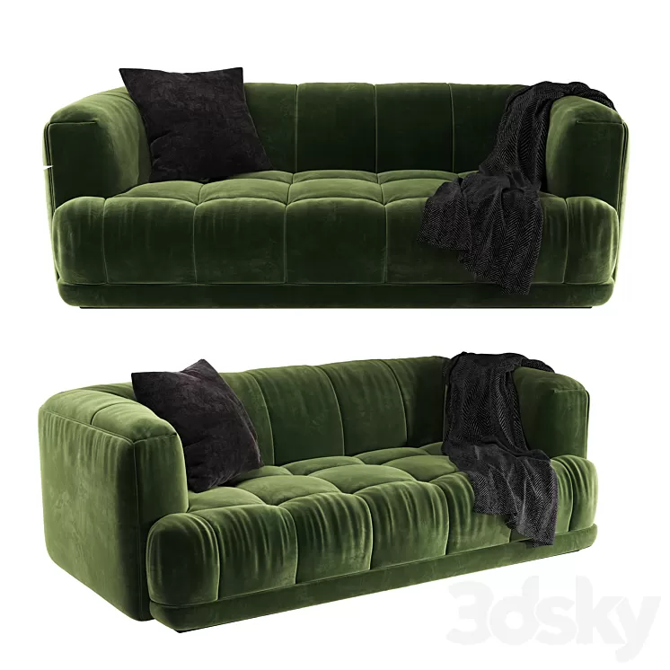 Hay Quilton Sofa 3D Model Free