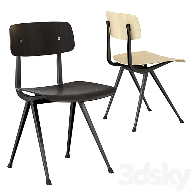 HAY RESULT CHAIR 3D Model