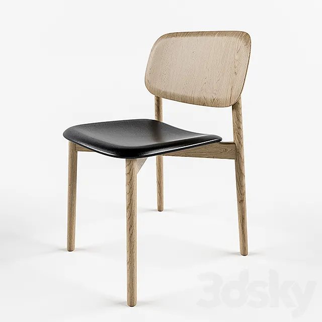 HAY Soft Edge Chair 3D Model