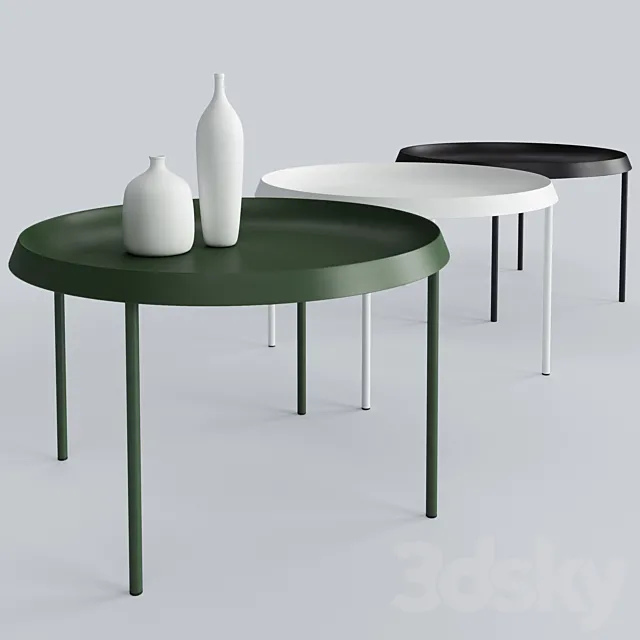 Hay Tulou Coffee Table 3D Model