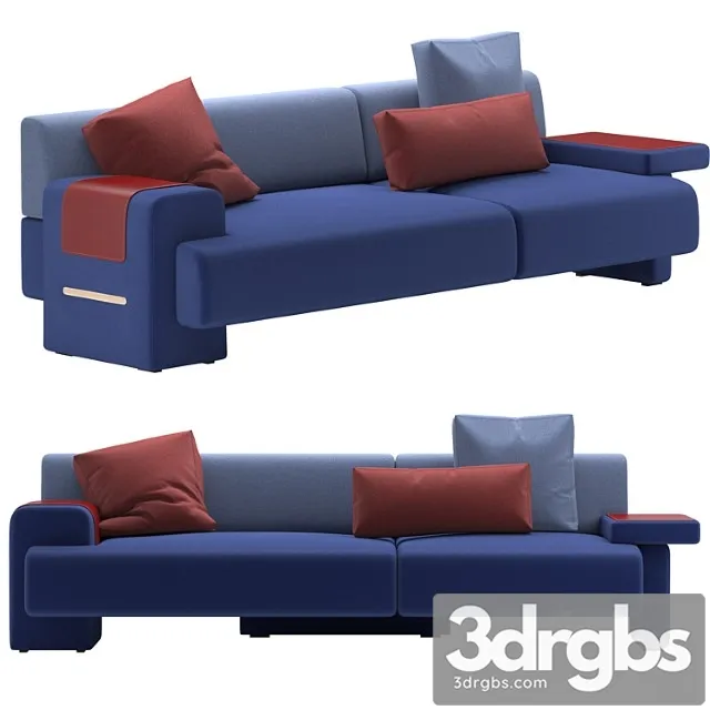 Haymann sofa 2 3D Model Free