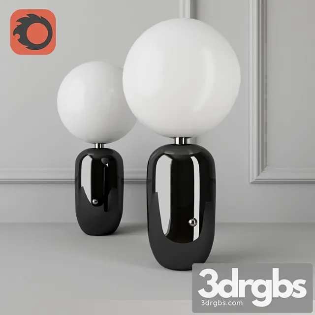 Hayon studio parachilna aballs black 3D Model Free