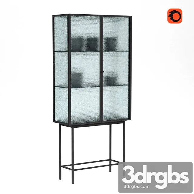 Haze vitrine 2 3D Model Free