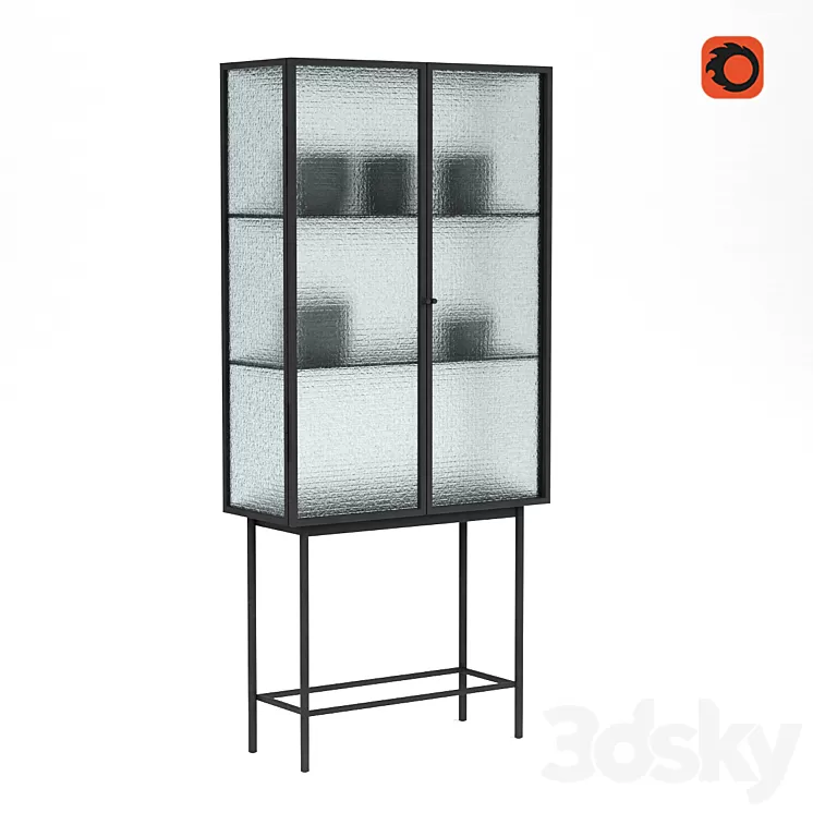 Haze vitrine 3D Model