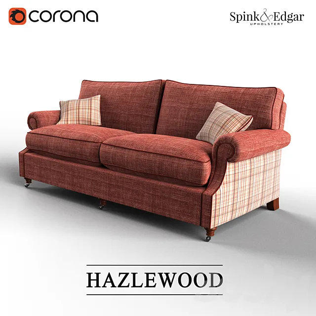 HAZLEWOOD SOFA by Spink and Edgar Upholstery 3D Model