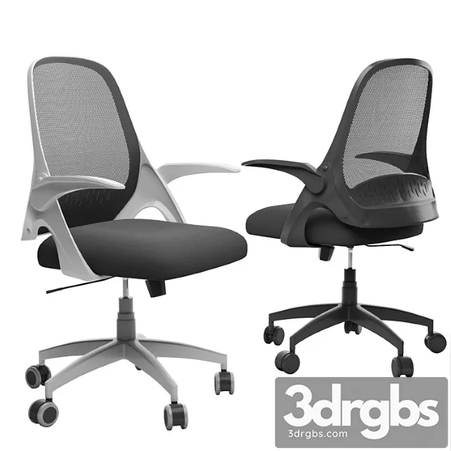 Hbada Task Desk Chair 3D Model Free