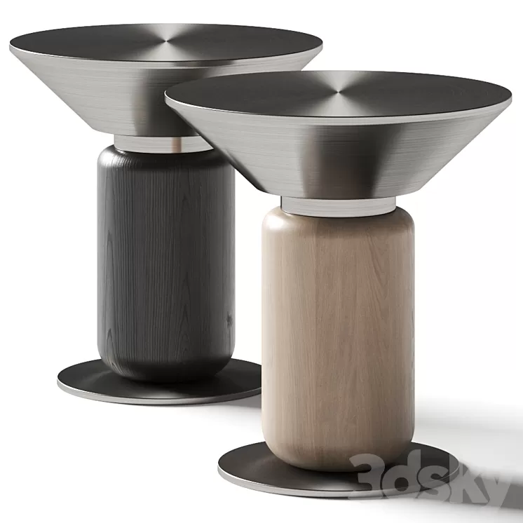 HC28 Aurora Coffee & Side Table 3D Model