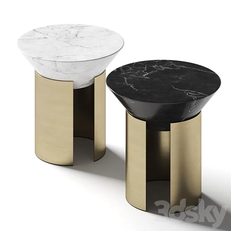 HC28 Cosmo Cone Coffee Tables 3D Model Free
