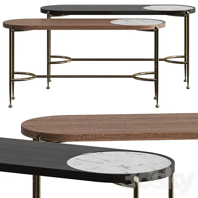 HC28 Cosmo Moon Console Tables Free Download