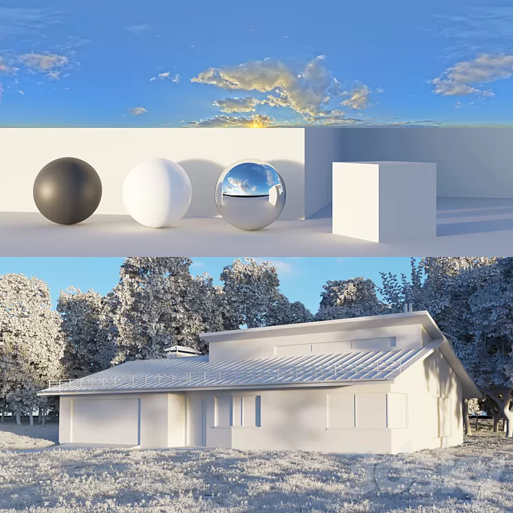 HDRi 3D Model
