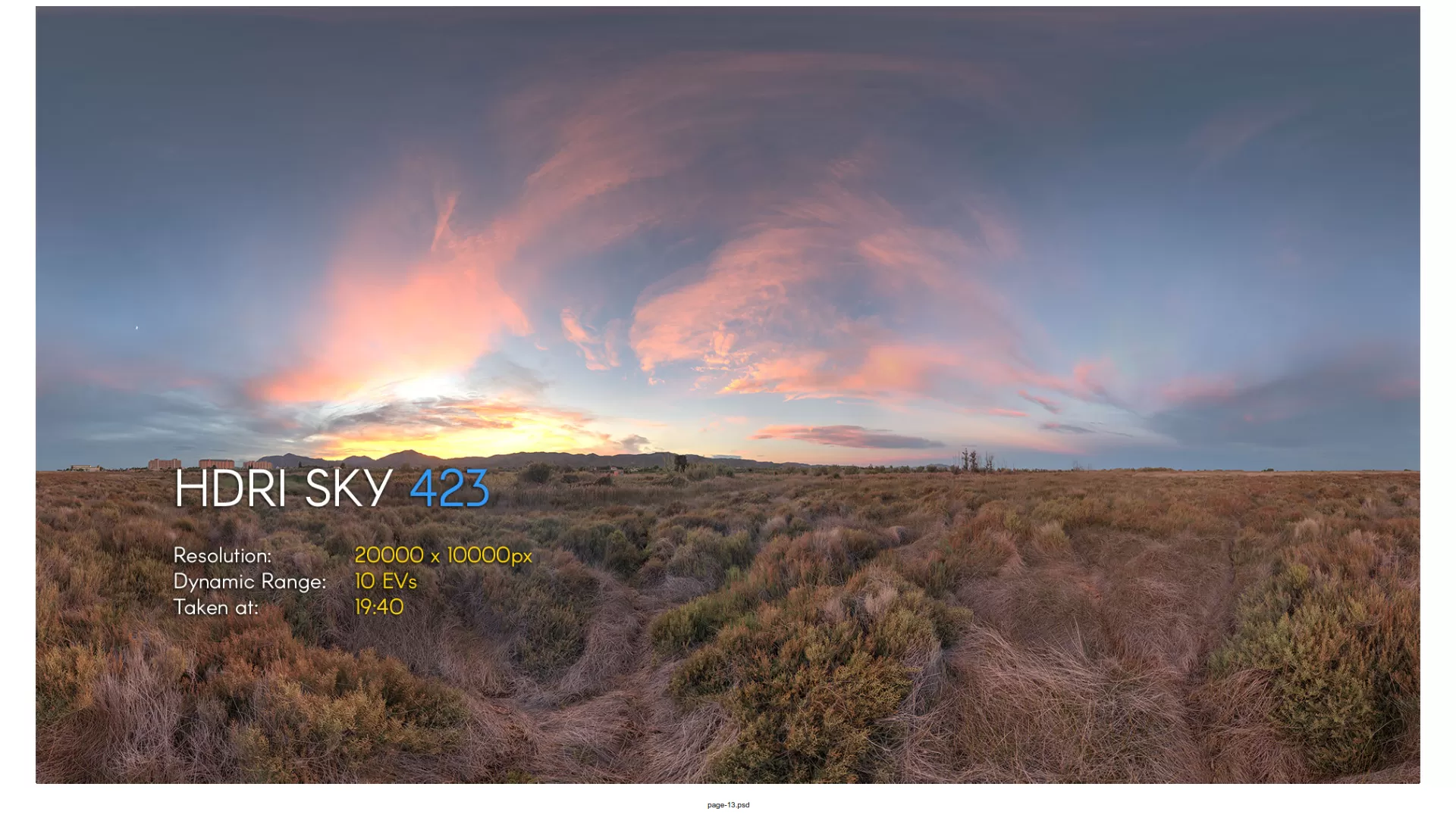 HDRI - SKIES