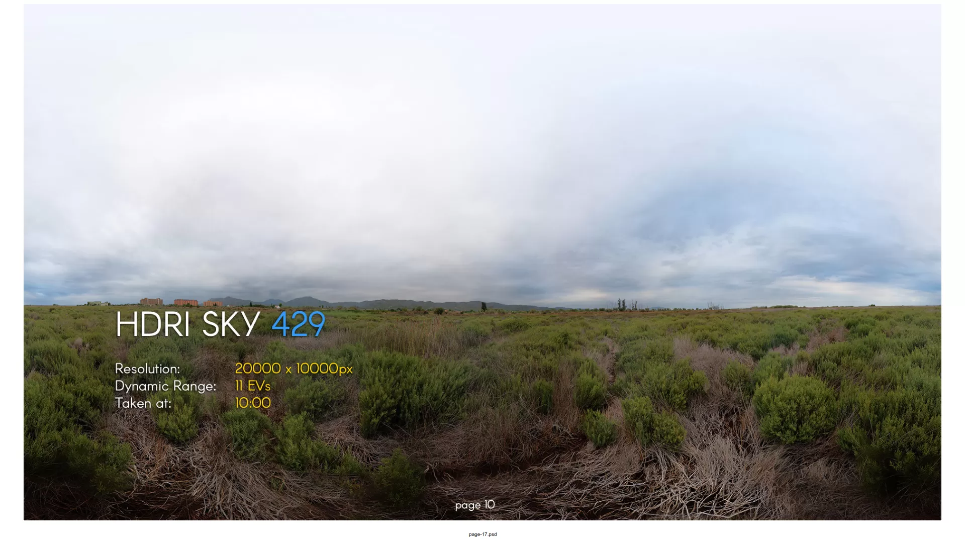 HDRI - SKIES