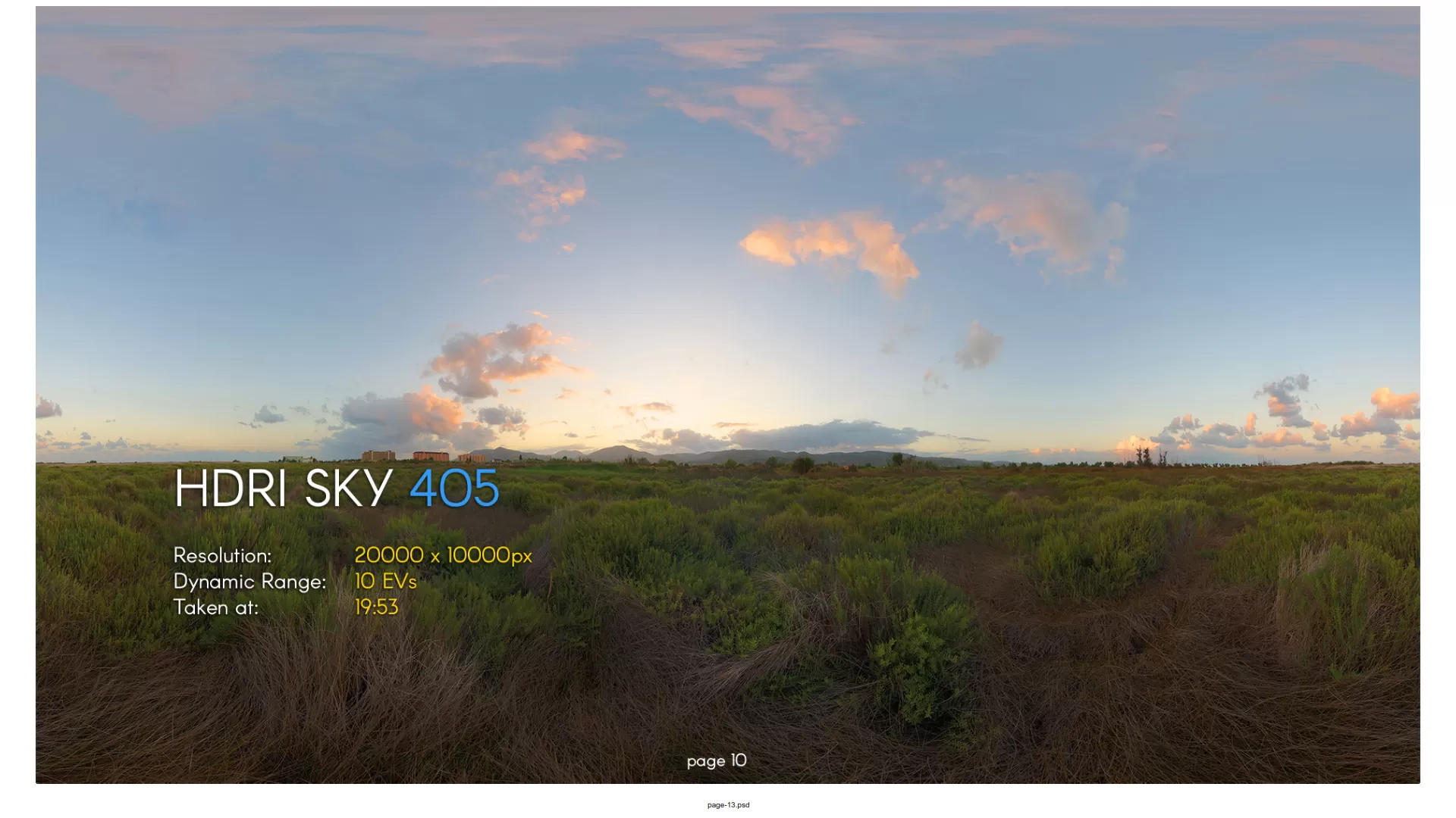 HDRI - SKIES