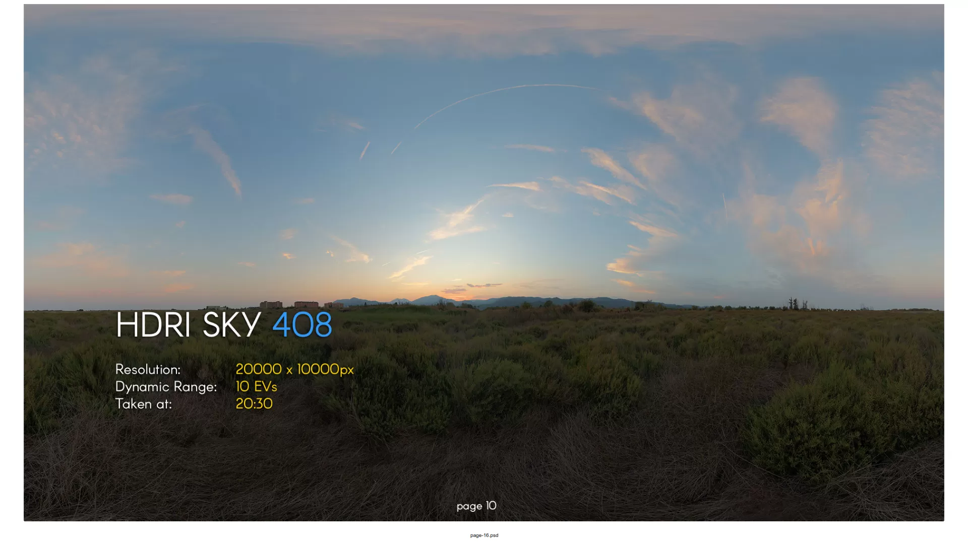 HDRI - SKIES