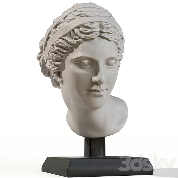 Head of aphrodite 3D Model Free