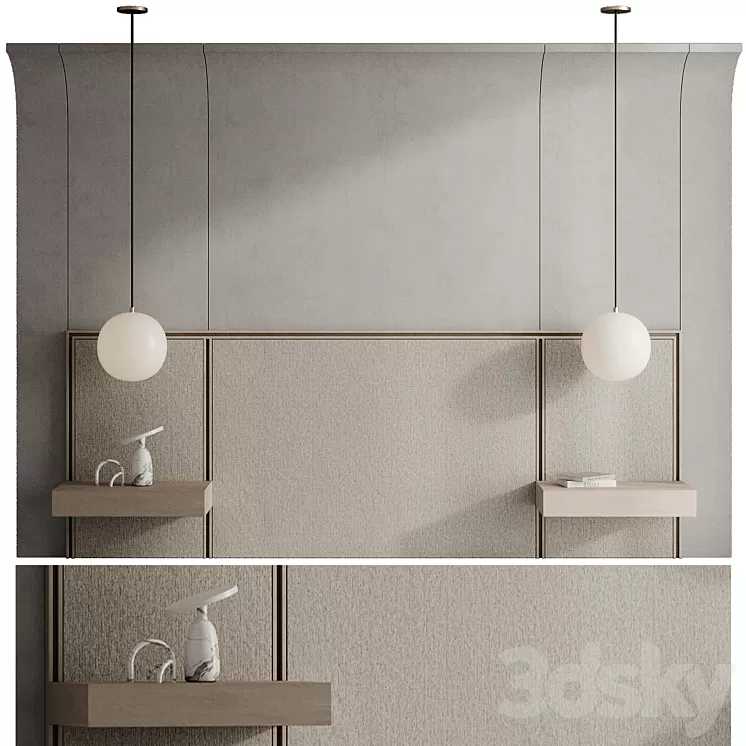 Headboard 002 3D Model