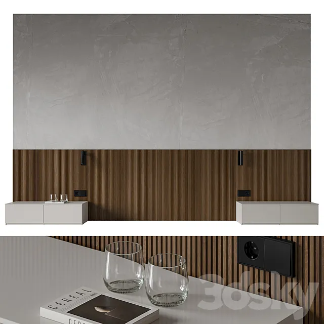 Headboard 002 3DModel