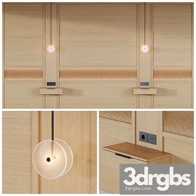 Headboard 02 1 3D Model Free