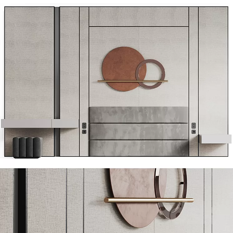 Headboard #10 3D Model Free