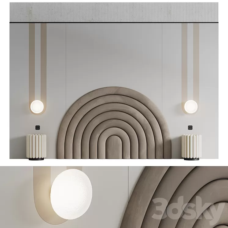 Headboard #15 3D Model Free