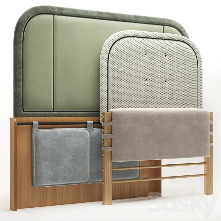 Headboard-19 3D Model Free