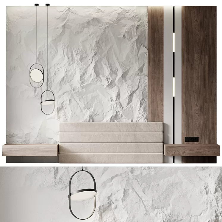 Headboard 2 3D Model Free